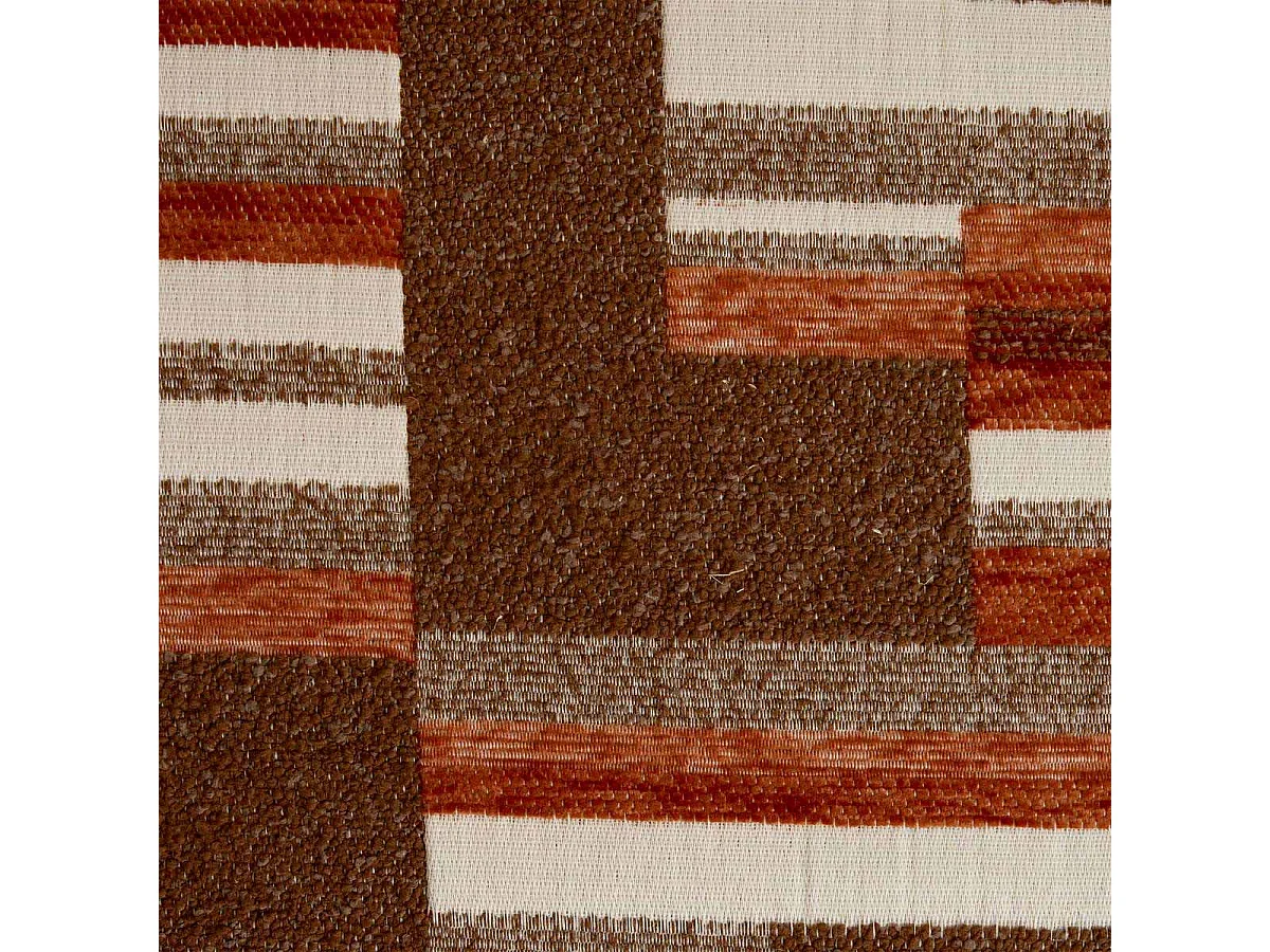Fauteuil Chenille à Motifs "Calix" 72cm Ambre