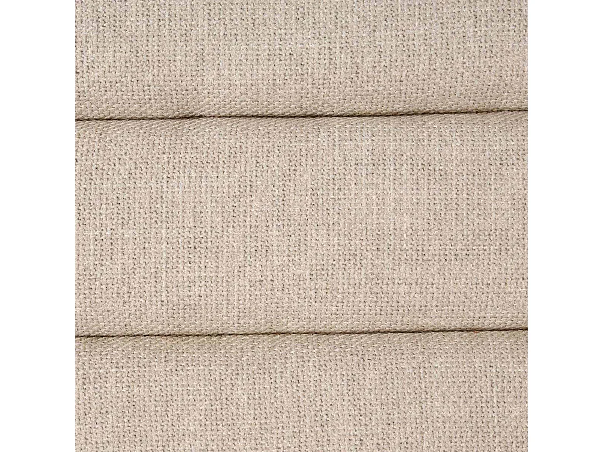 Banc 3 Arches en Tissu "Sisco" 102cm Beige