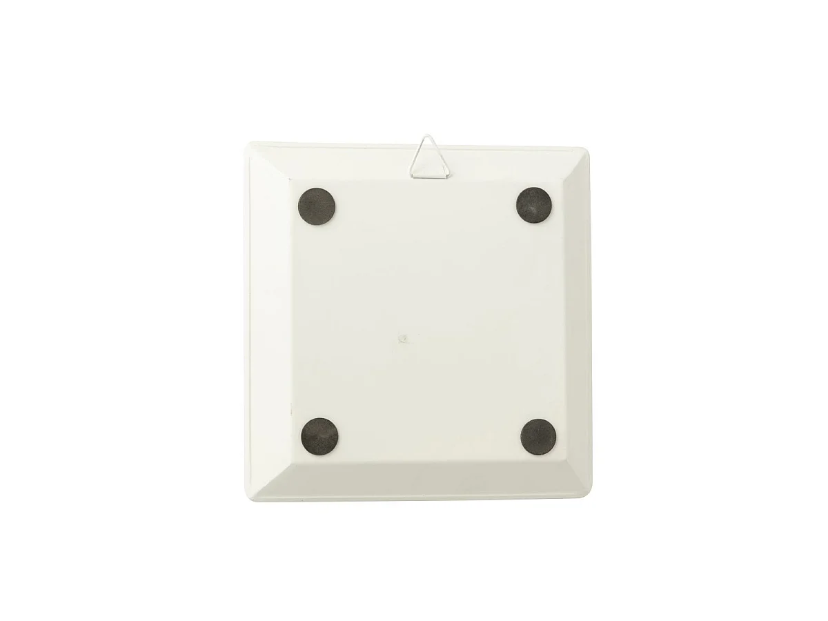 Plateau Mosaïque en Verre "Disco" 20cm Argent