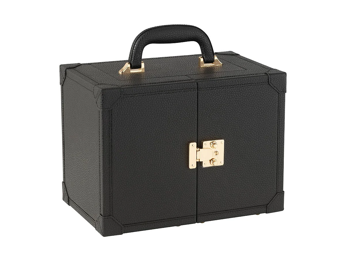 Coffret Boîte à Bijoux "Ericka" 29cm Noir