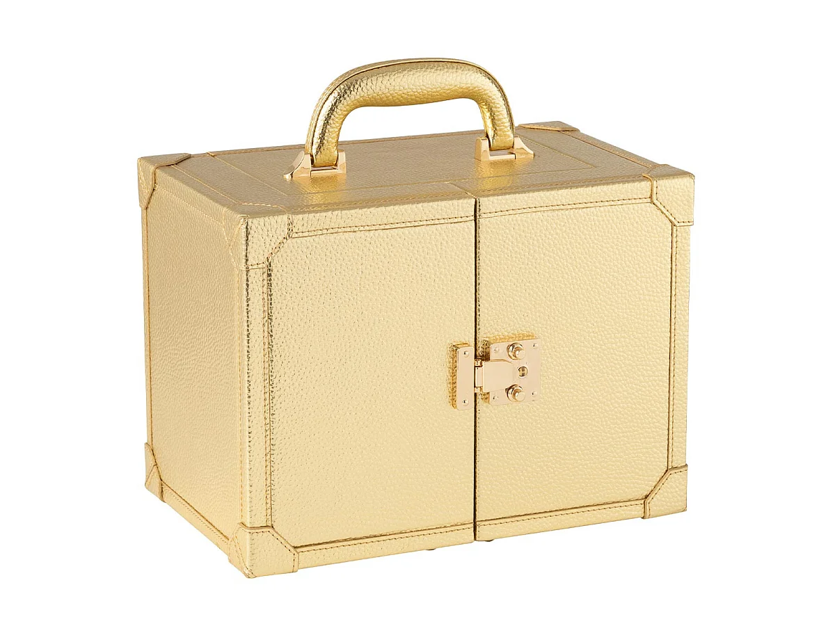 Coffret Boîte à Bijoux "Ericka" 29cm Or