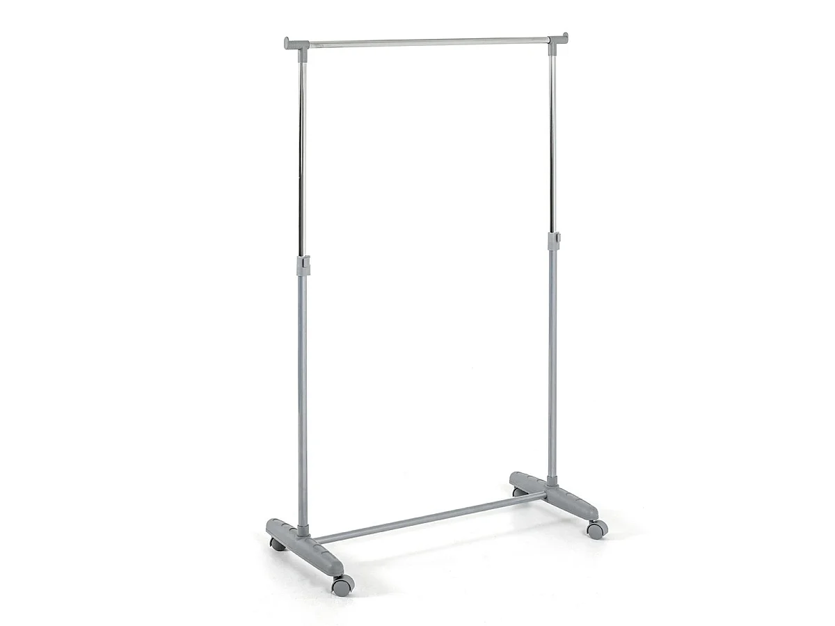 Portant à Vêtements Réglable "Fiona" 160cm Gris