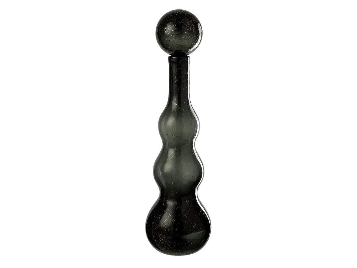 Carafe Design en Verre "Carol" 52cm Noir