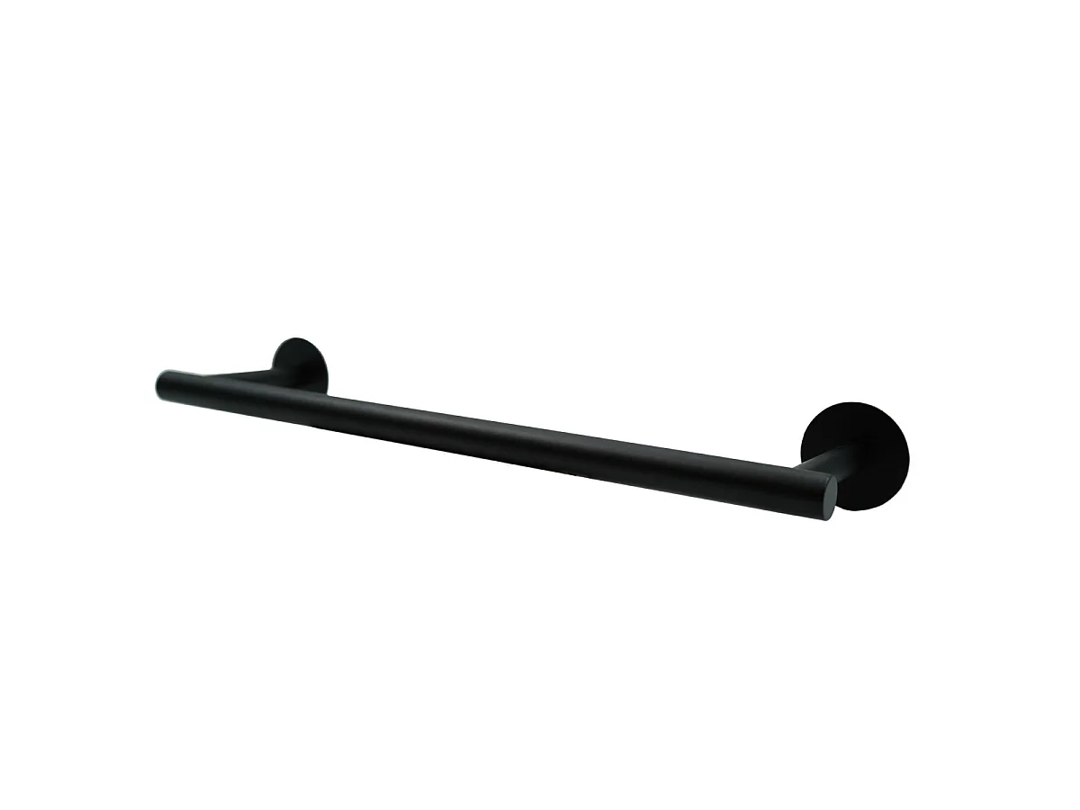 Porte Serviette Adhésif "Fixeo" 40cm Noir