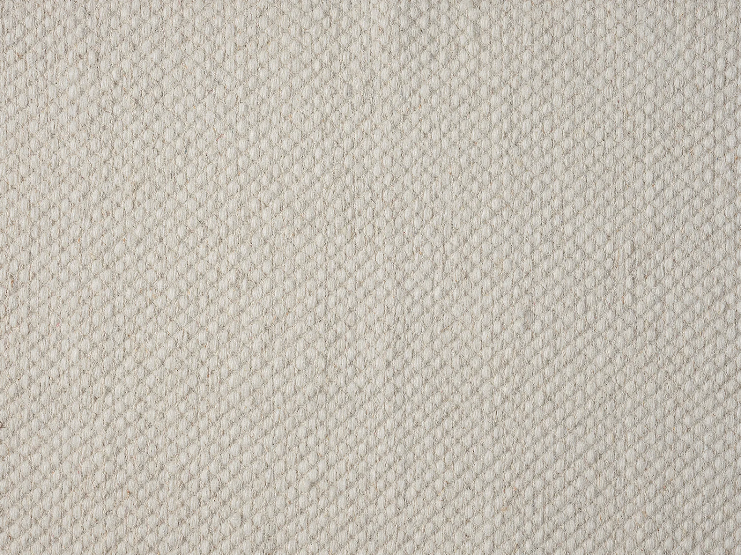 Tapijt Stockholm handgeweven Wol Natuur, crème, 160 x 230 cm