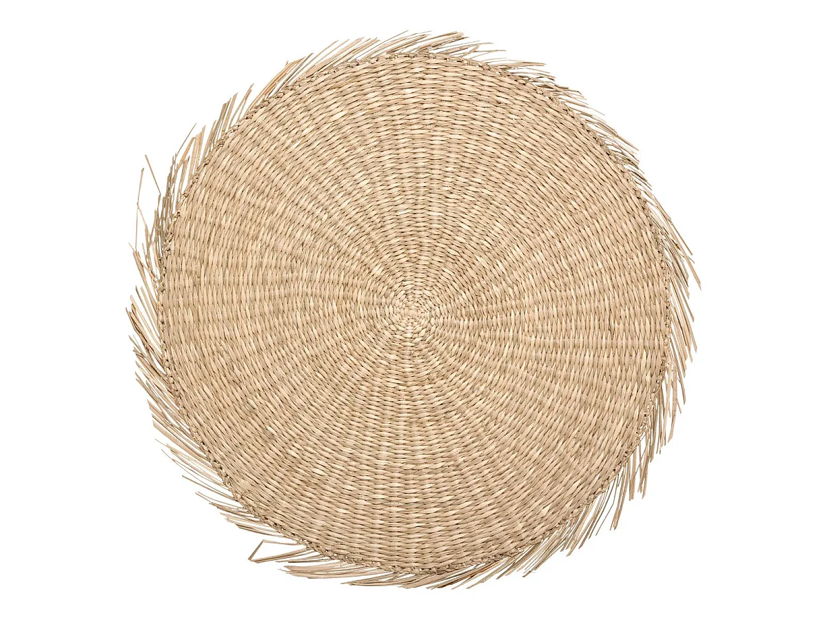 Set de Table en Roseau "Cuba" 40cm Naturel