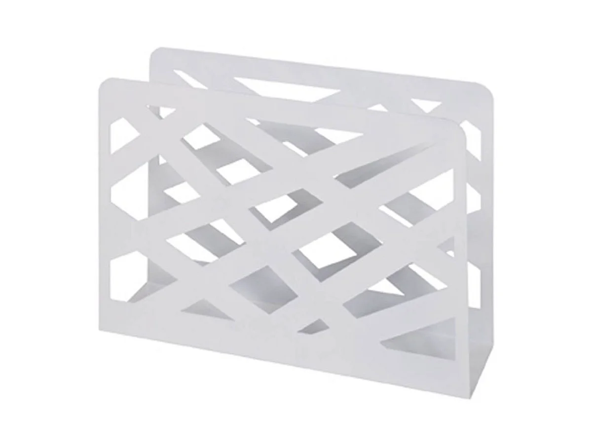 Porte-Revues en Métal "Lola" 35cm Blanc