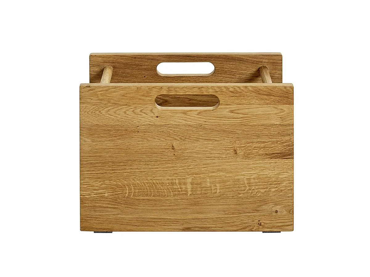 Porte Revues en Bois "Mani" 40cm Chêne