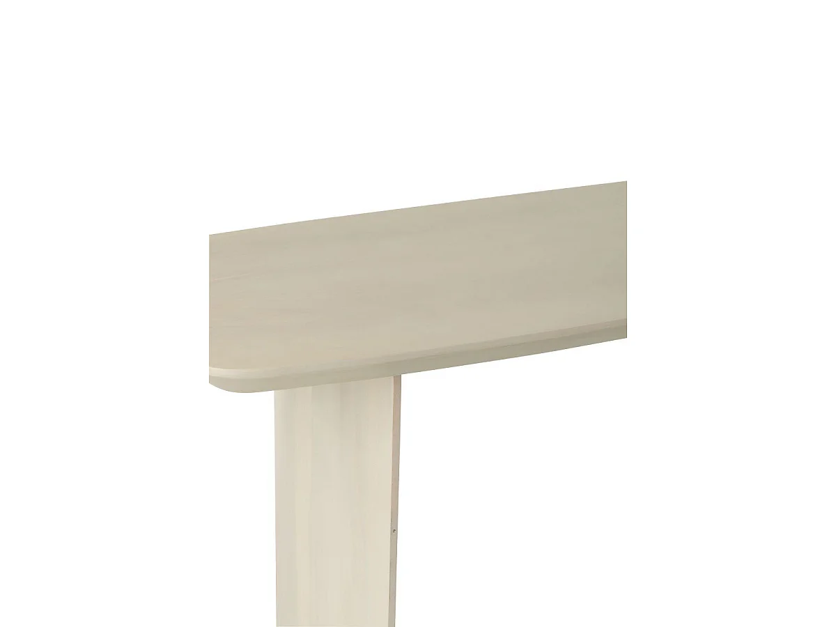 Console en Bois "William" 130cm Blanc