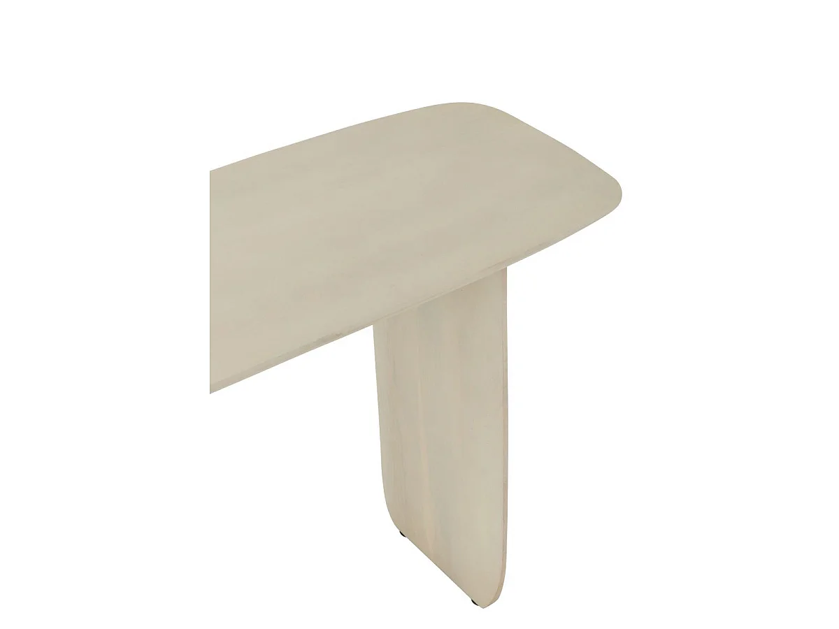 Console en Bois "William" 130cm Blanc