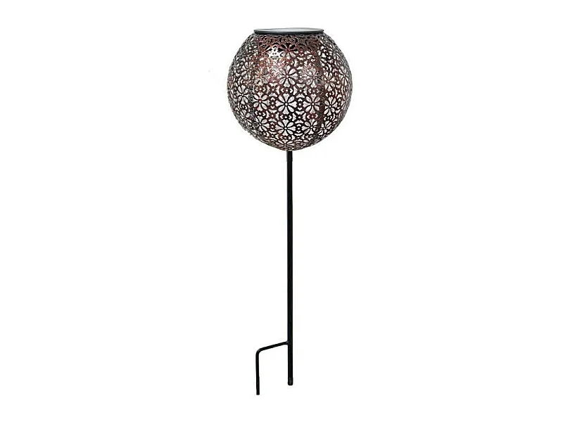 Solarbetriebene Metalldekoration – RetroDesign – GALIX – 1 weiße LED – 8 Stunden Beleuchtung – 10 Lumen