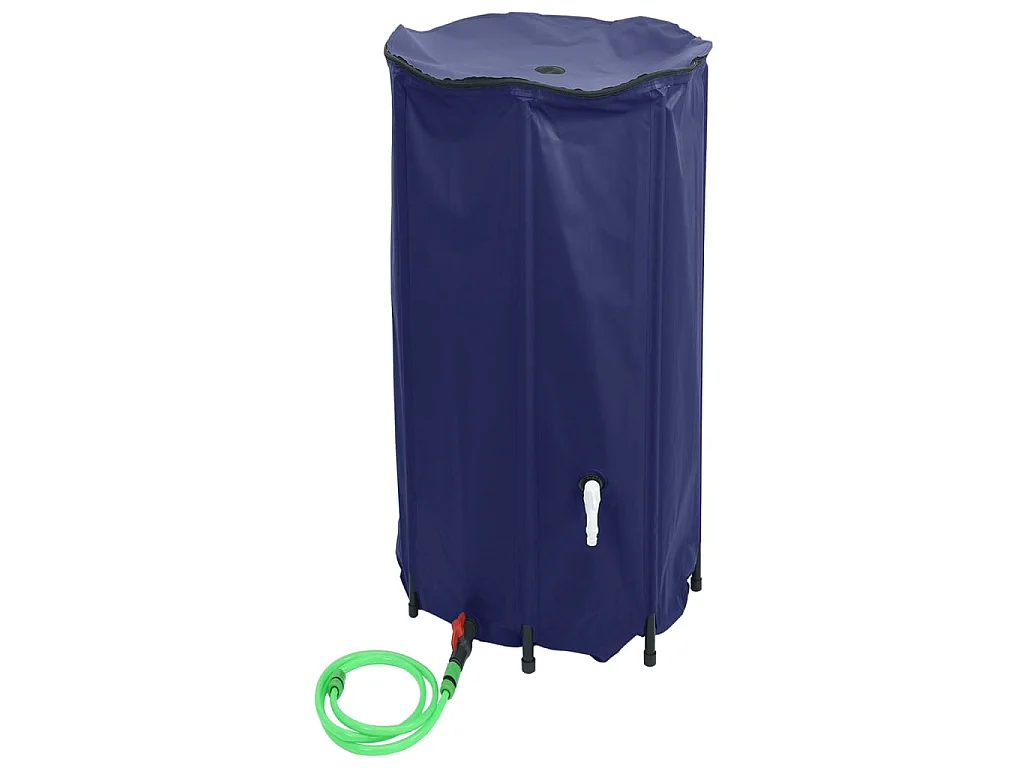 Faltbarer 380-Liter-Wassertank mit PVC-Hahn für den Außenbereich