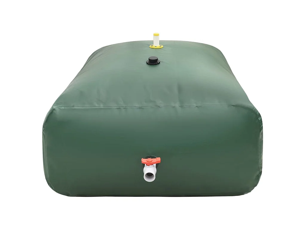 Réservoir d'eau pliable de 2100 L avec robinet en PVC pour un stockage efficace