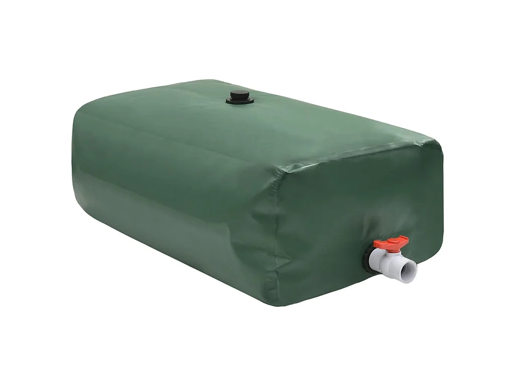 Réservoir d'eau pliable avec robinet de 670 litres en PVC résistant