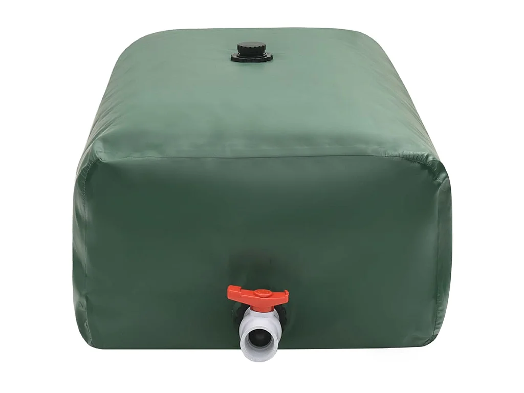 Réservoir d'eau pliable avec robinet de 670 litres en PVC résistant