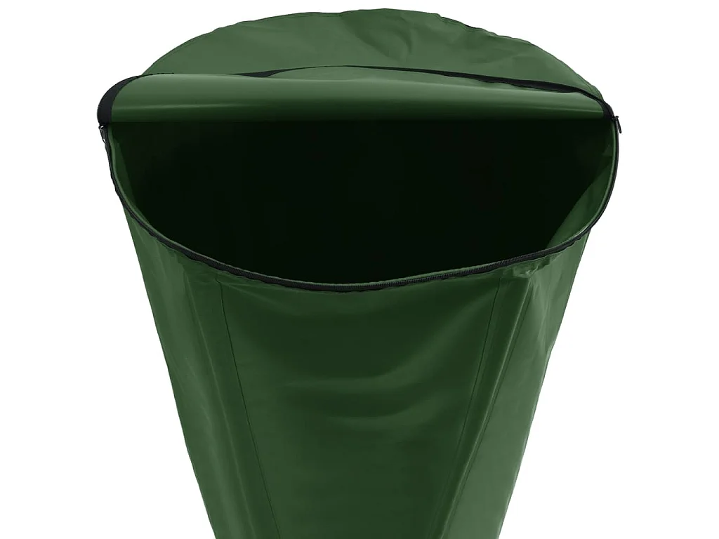 Réservoir d'eau pliable de 100 litres avec robinet en PVC - Vert