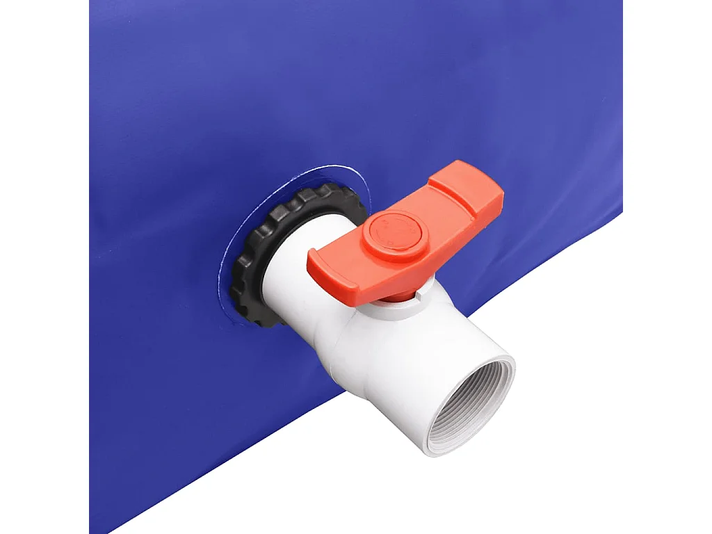 Réservoir d'eau pliable de 3000 litres avec robinet en PVC - Bleu