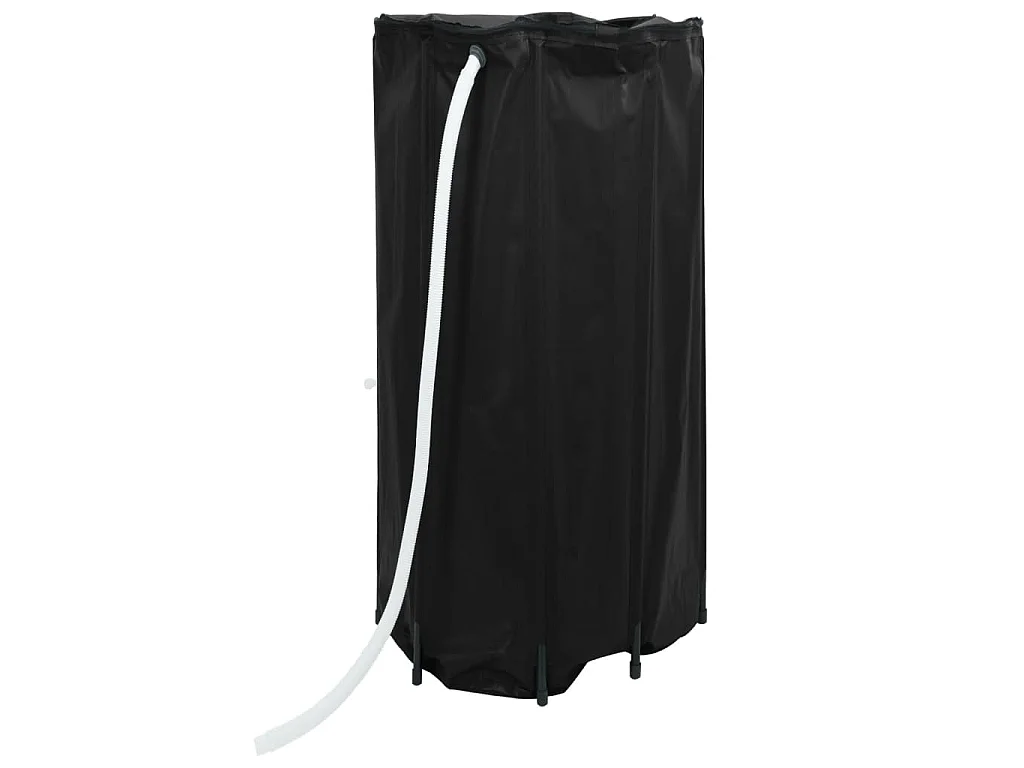 Réservoir d'eau pliable de 250L avec robinet et vanne de sortie en ABS
