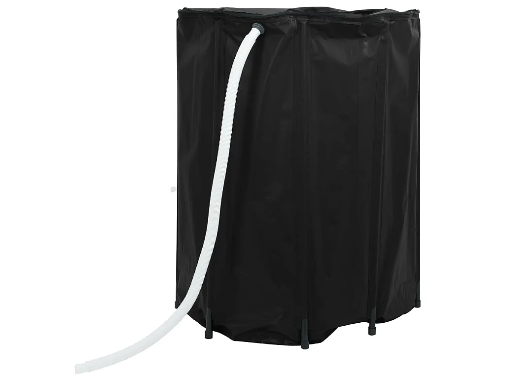 Réservoir d'eau pliable de 750 litres avec robinet et filtre en maille pour jardin