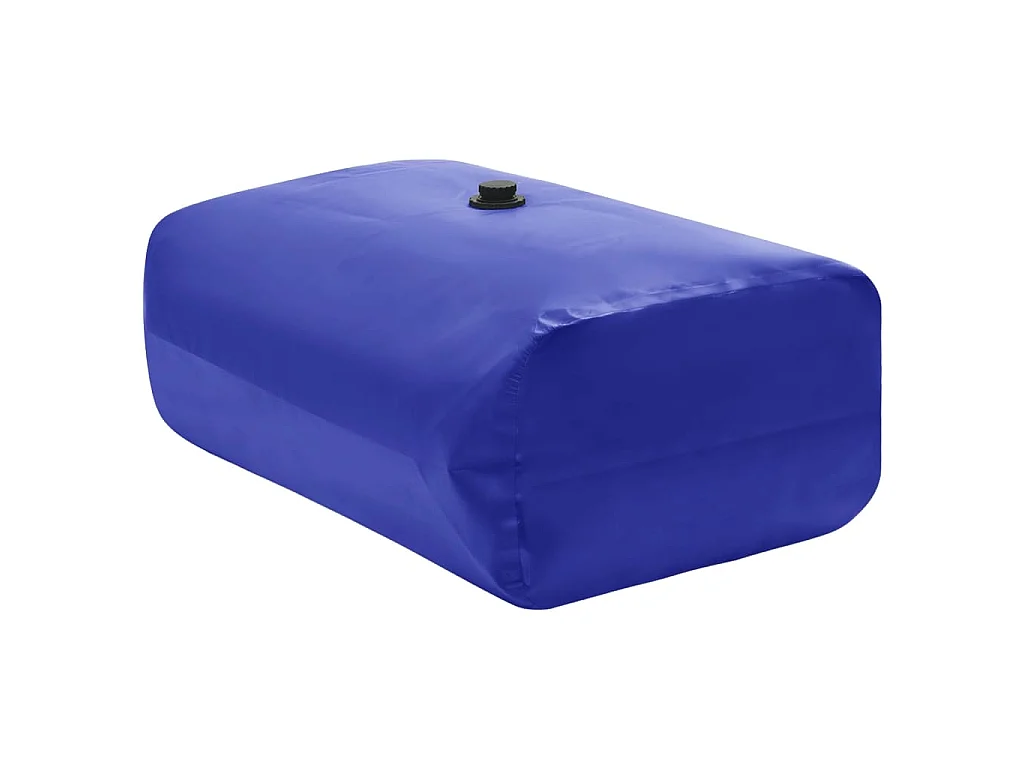 Réservoir d'eau pliable de 670 litres avec robinet en PVC pour jardin et activités de plein air