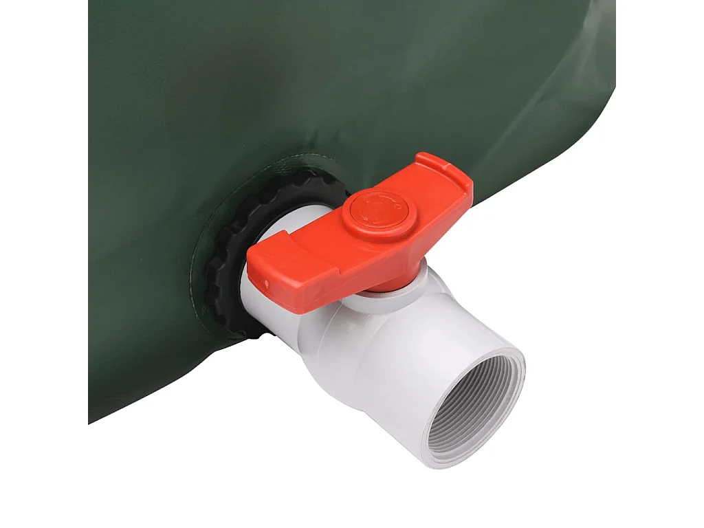 Réservoir d'eau pliable de 500L avec robinet - Collecte d'eau de pluie et stockage d'eau non potable