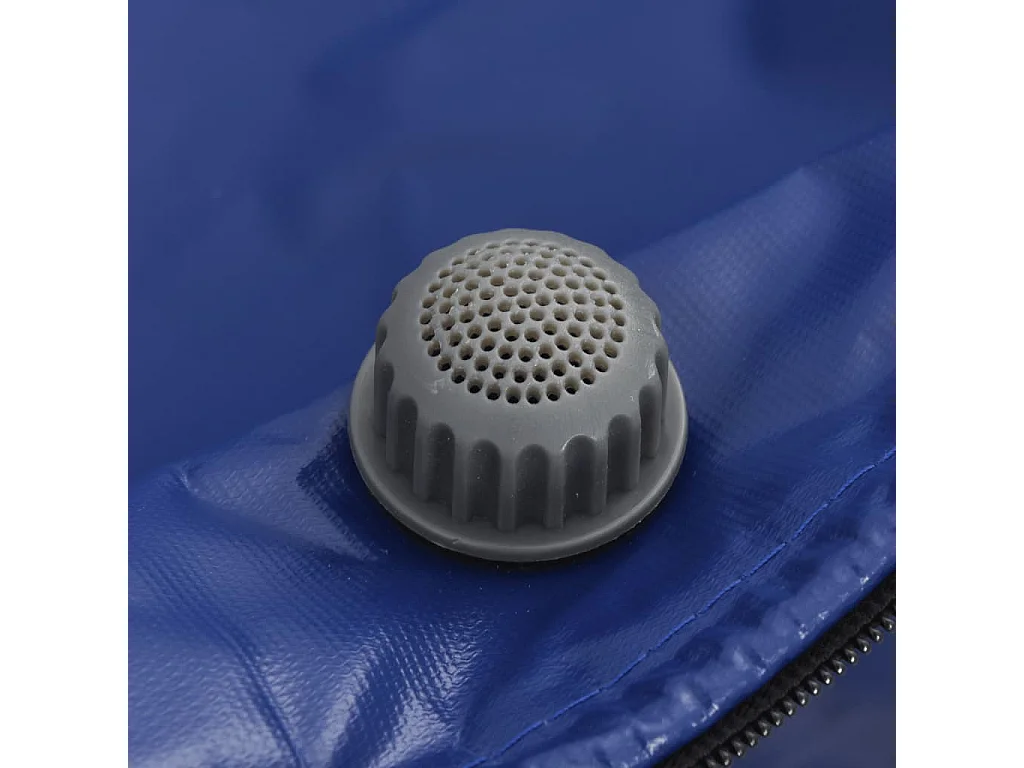 Réservoir d'Eau Pliable de 750 Litres avec Robinet pour Jardin - PVC - Bleu