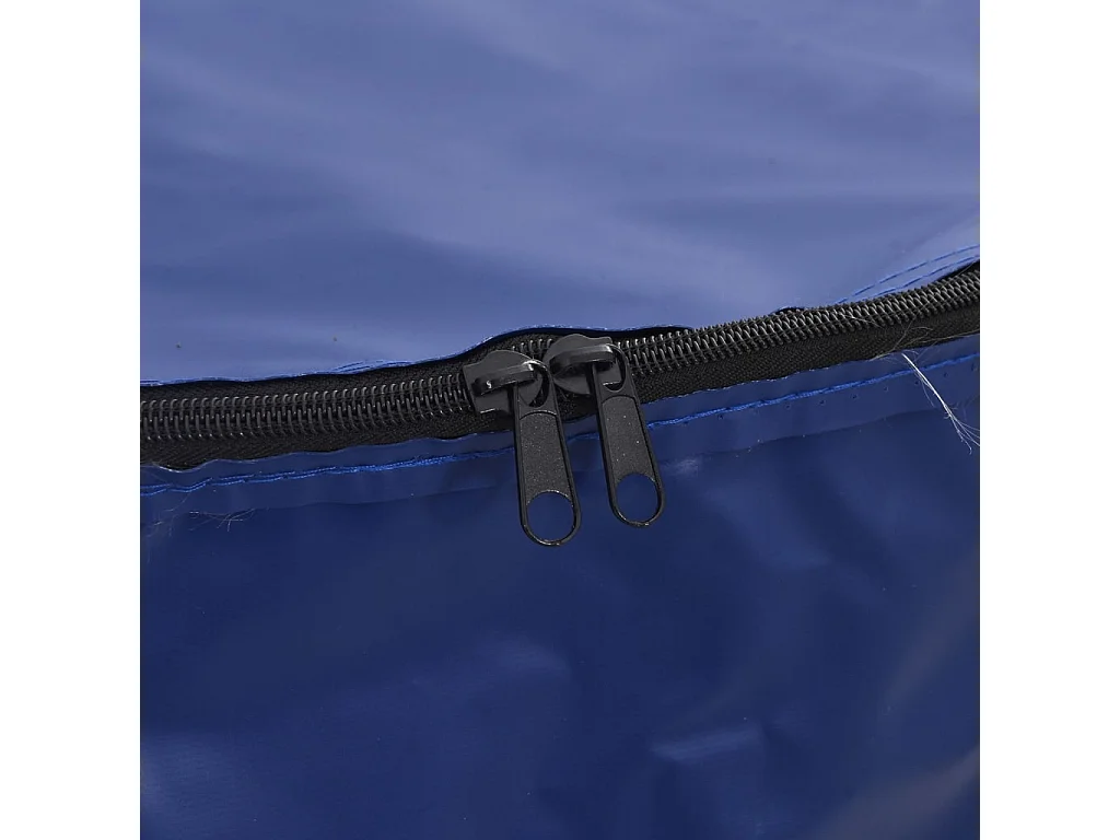 Réservoir d'Eau Pliable de 750 Litres avec Robinet pour Jardin - PVC - Bleu