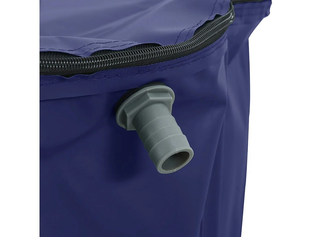 Réservoir d'eau pliable de 250 litres avec robinet, résistant au PVC, idéal pour la récupération d'eau de pluie