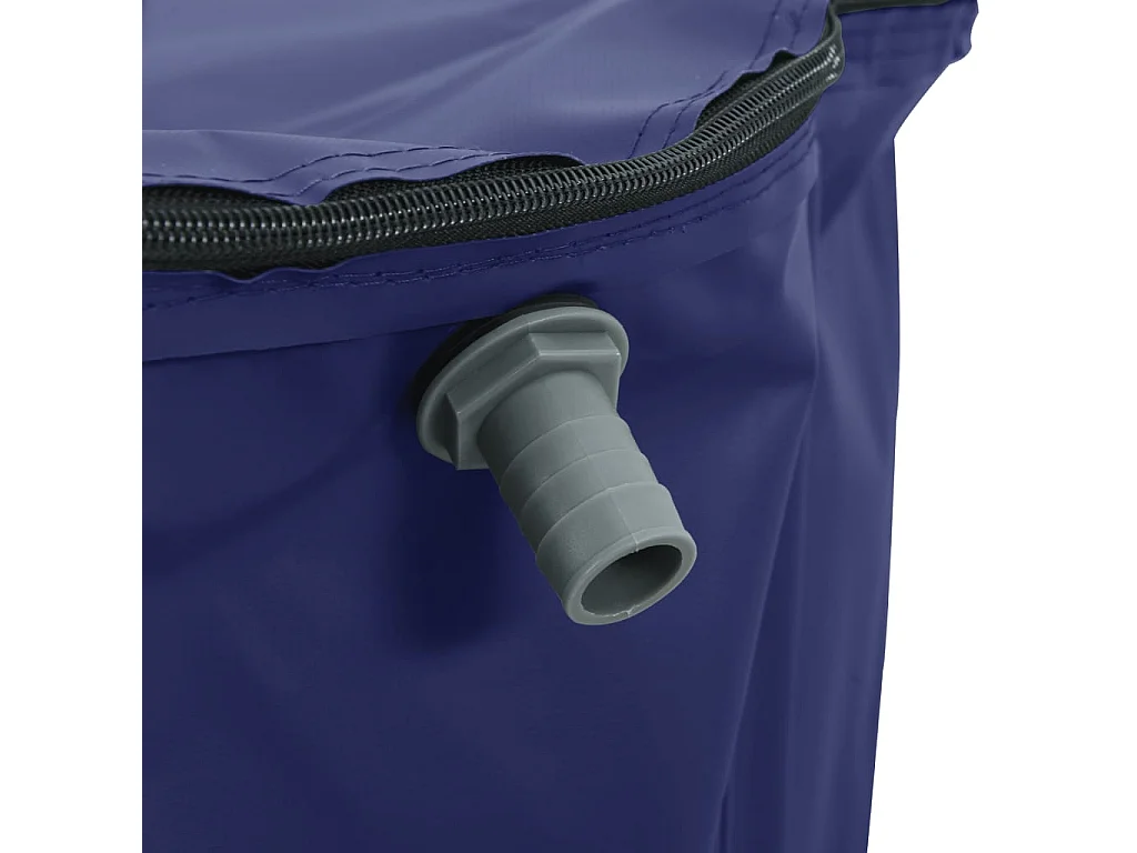 Réservoir d'eau pliable de 1250L avec robinet et vanne ABS pour le jardinage