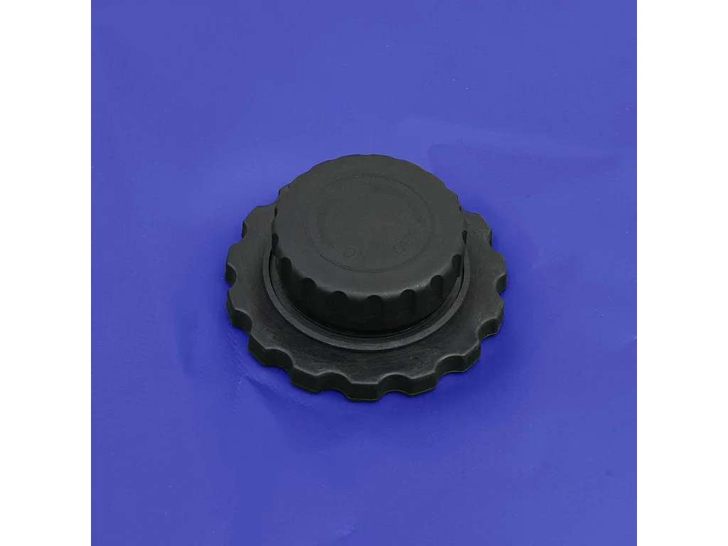 Réservoir d'Eau Pliable de 100L avec Robinet en PVC - Bleu, Léger & Durable