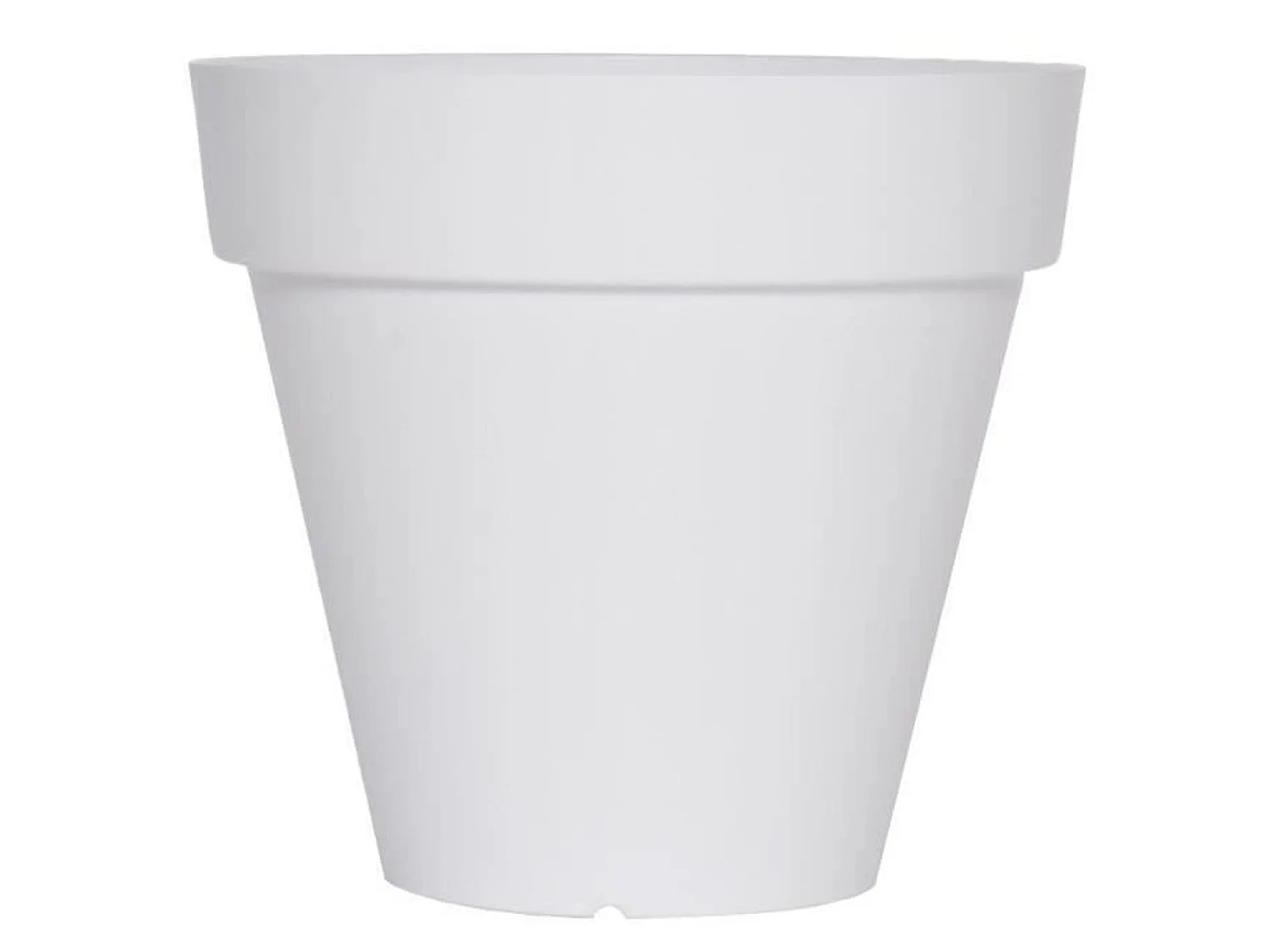 Pot Soleilla rond - 50 cm - Blanc