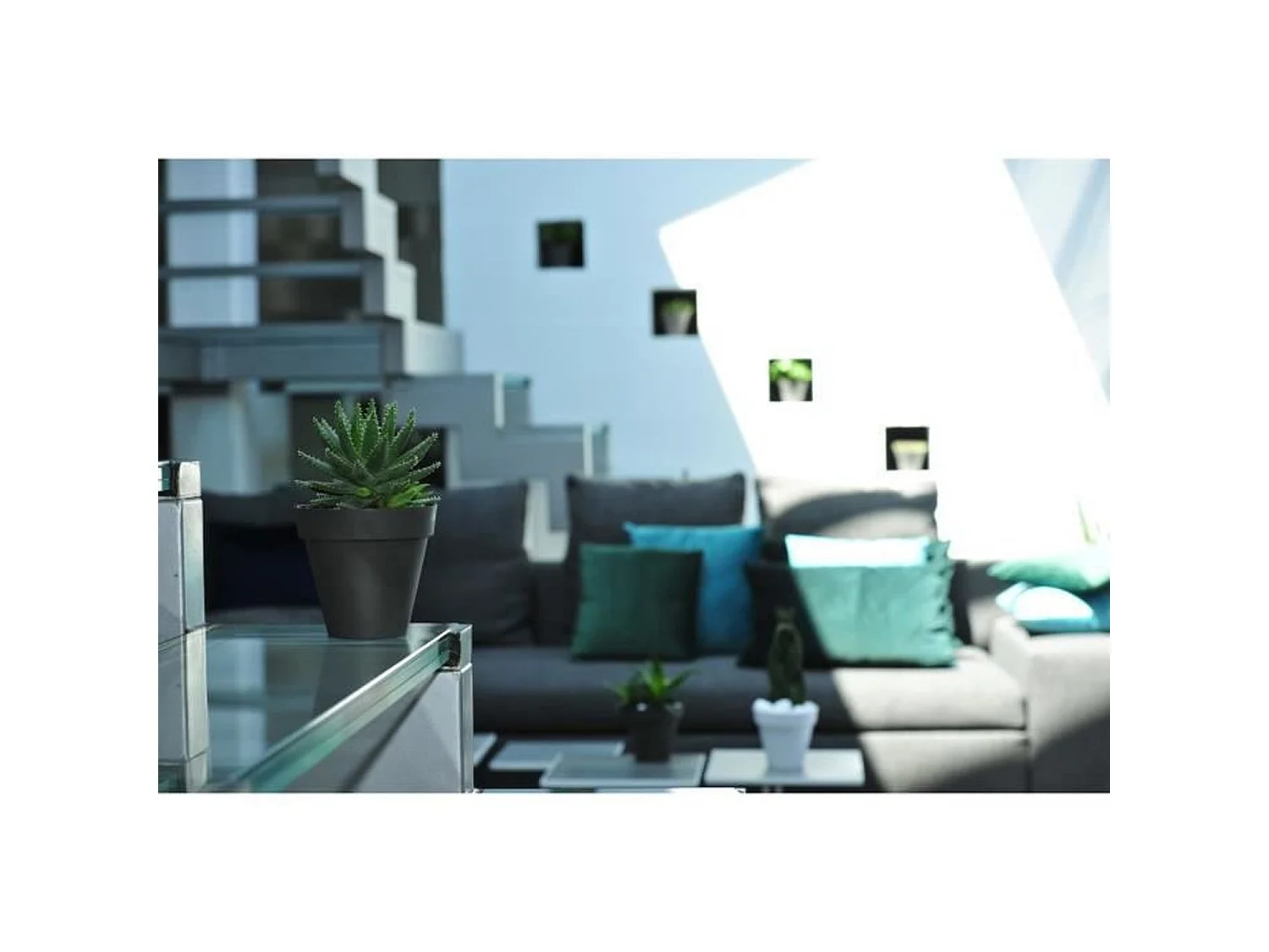 Pot Soleilla rond - 50 cm - Blanc