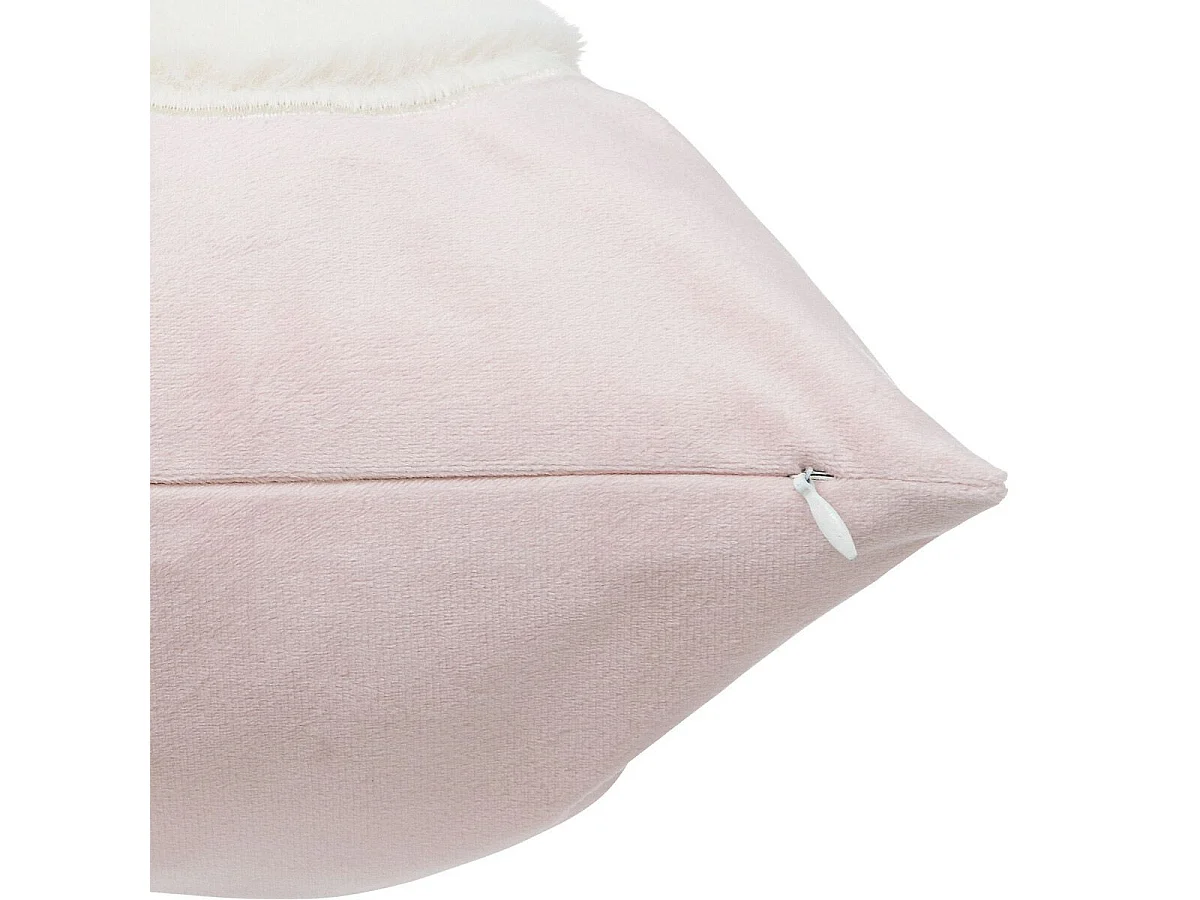 Coussin Enfant Déco "Papillon" 39x39cm Rose