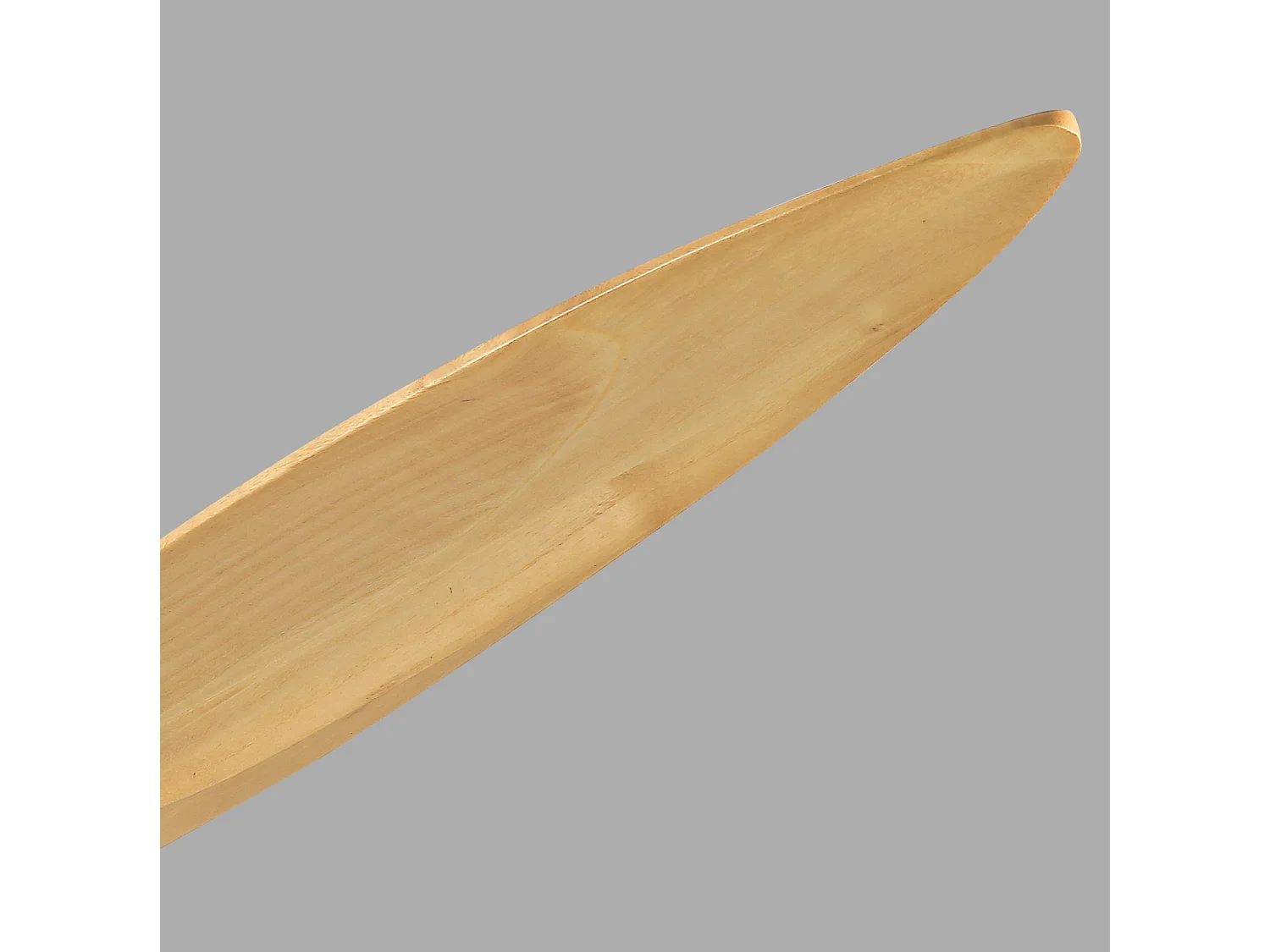 Ventilateur de plafond moderne avec intensité lumineuse réglable , 3 pales, 6 vitesses - Blanc et bois