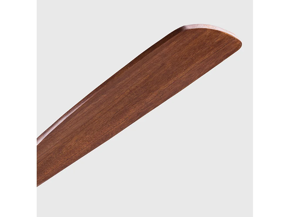 Ventilateur de plafond avec éclairage, télécommande, 3 pales en bois et minuterie à 6 vitesses