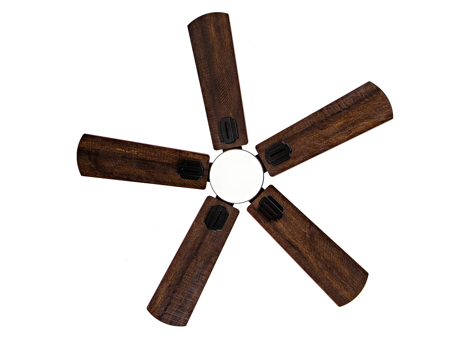Ventilateur de plafond noir de 42" avec éclairage et télécommande
