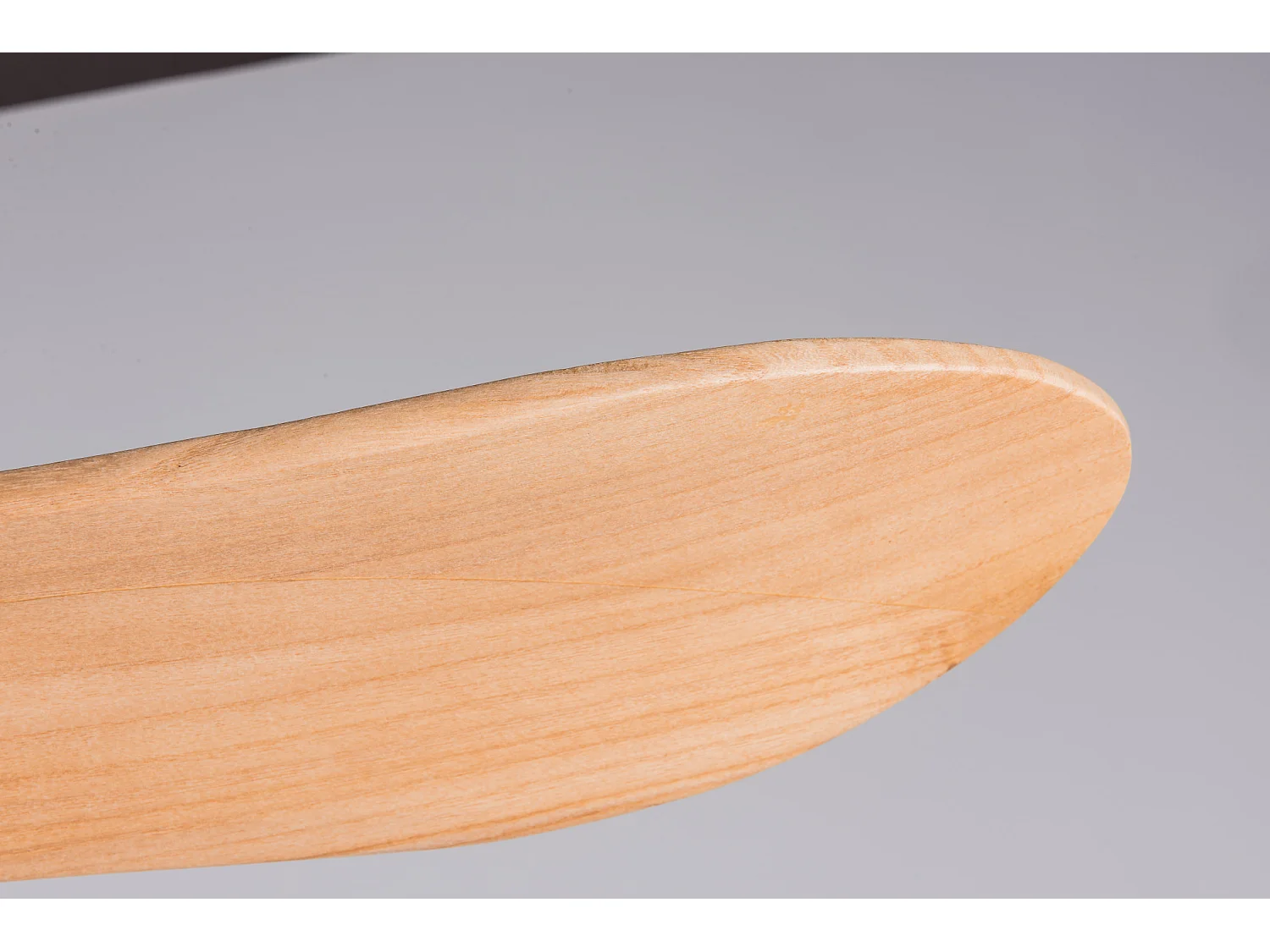 Ventilateur de plafond 6 vitesses - Sans Ampoule, silencieux, fonction de minuterie - Naturel clair et blanc