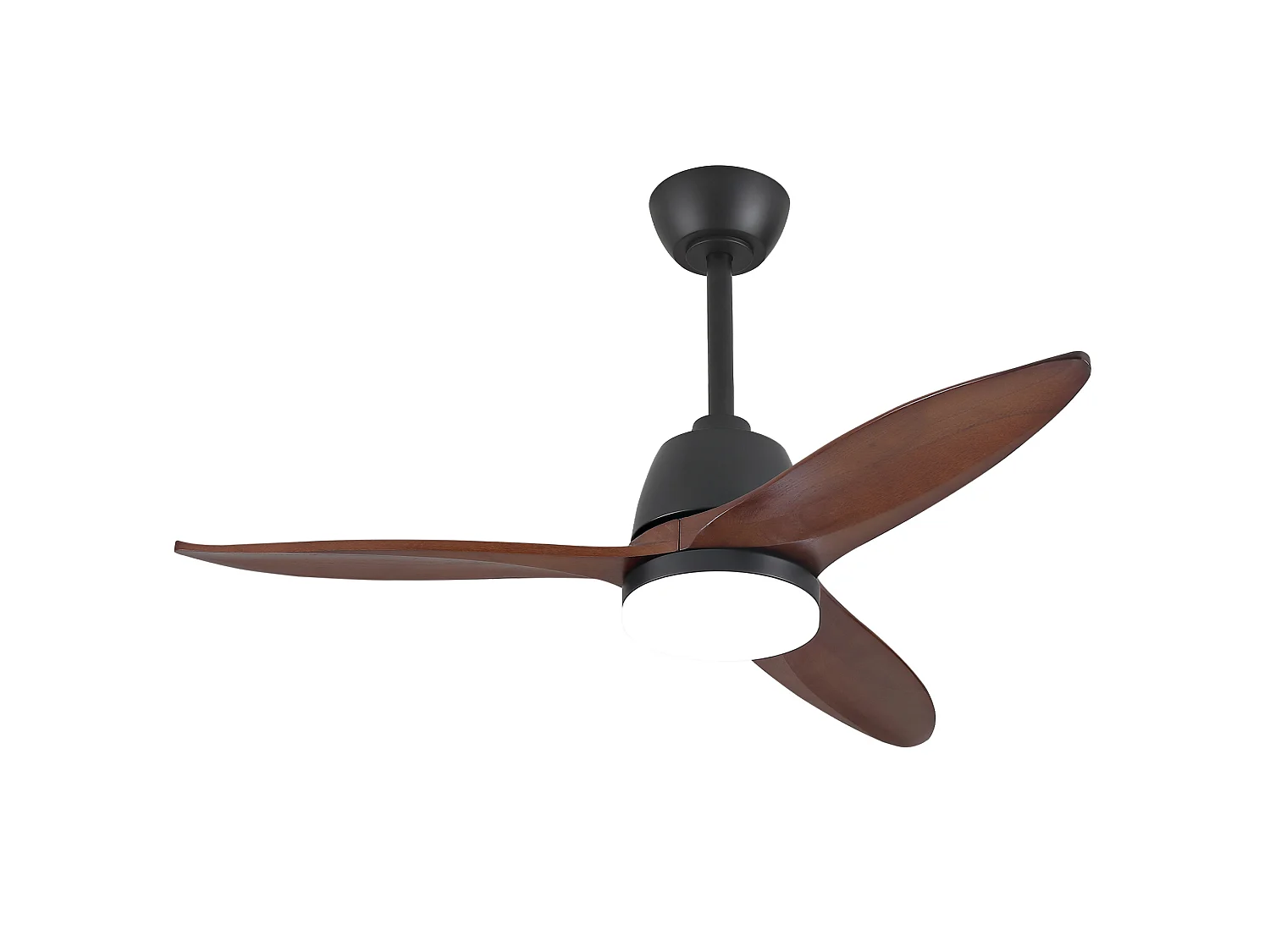 Ventilateur de plafond avec éclairage, télécommande, silencieux et minuterie - Pour la salon