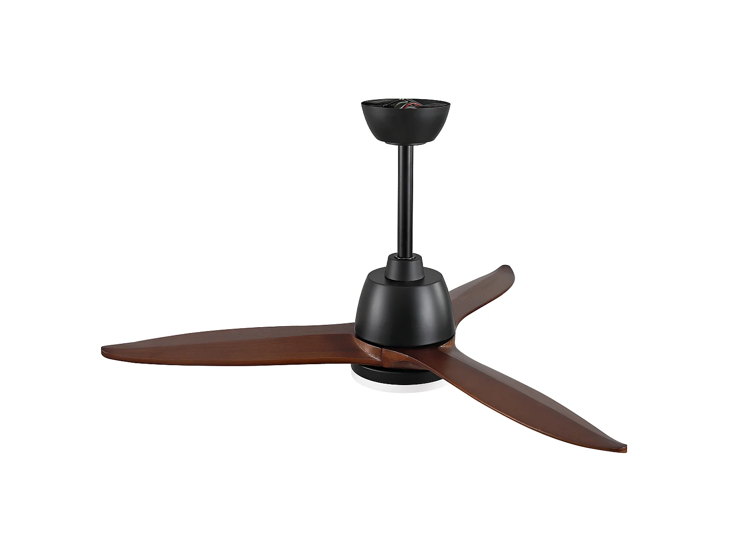 Ventilateur de plafond avec éclairage, télécommande, silencieux et minuterie - Pour la salon