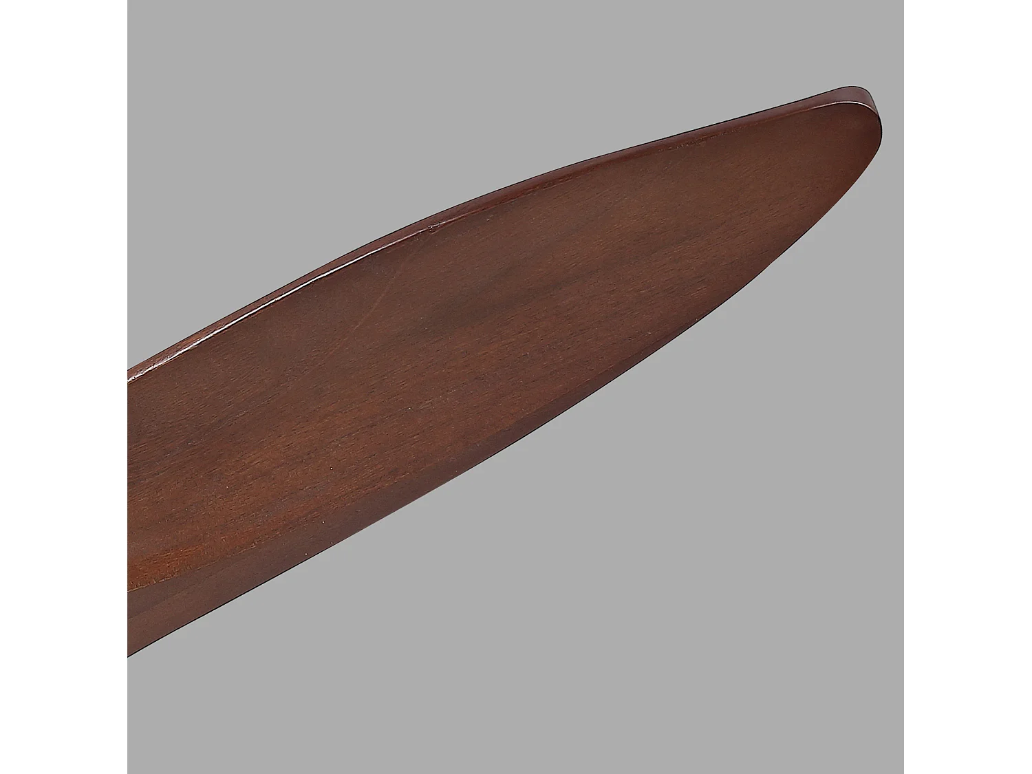 Ventilateur de plafond noir de 91 cm avec pales en bois - Intensité lumineuse réglable sur 3 couleurs