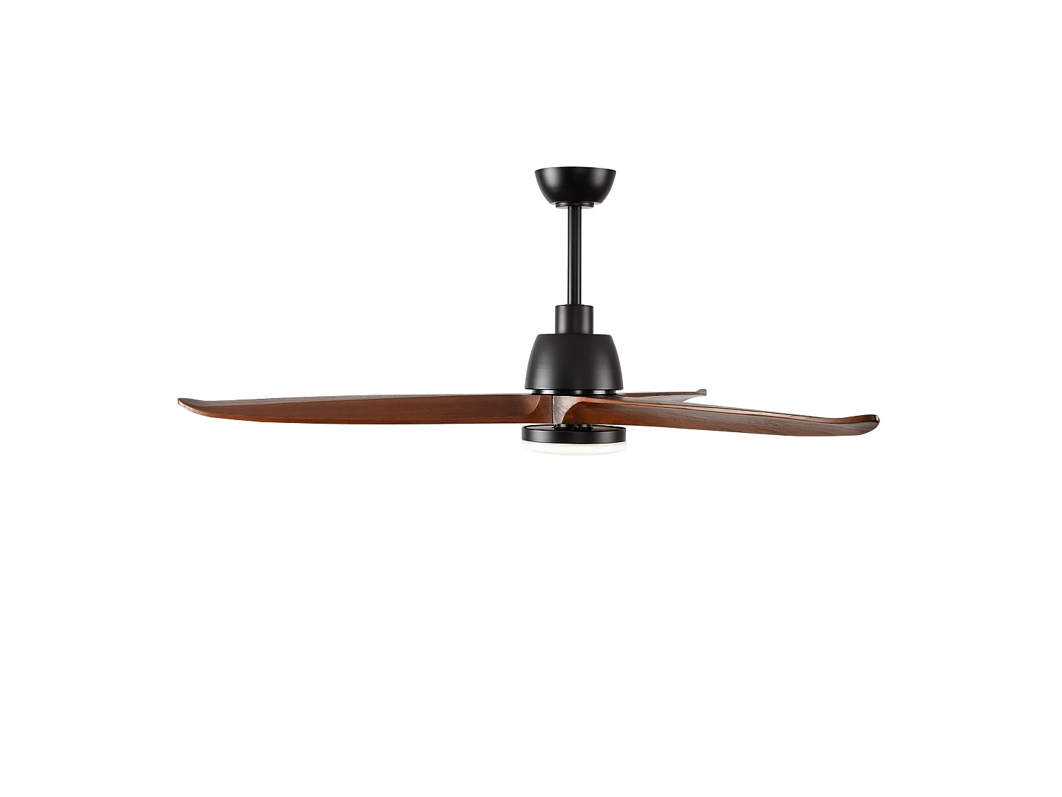 Ventilateur de plafond avec éclairage 30 W, télécommande, 3 températures de couleur, minuterie 6 vitesses