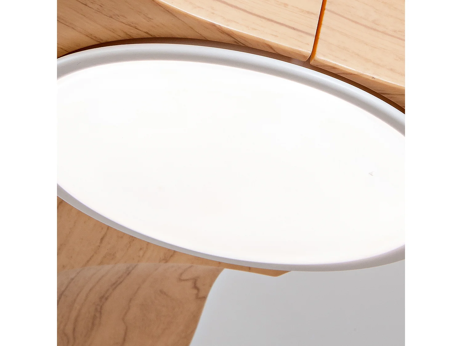 Ventilateur de plafond avec lumière LED intensité variable - Naturel clair, pour intérieur et extérieur