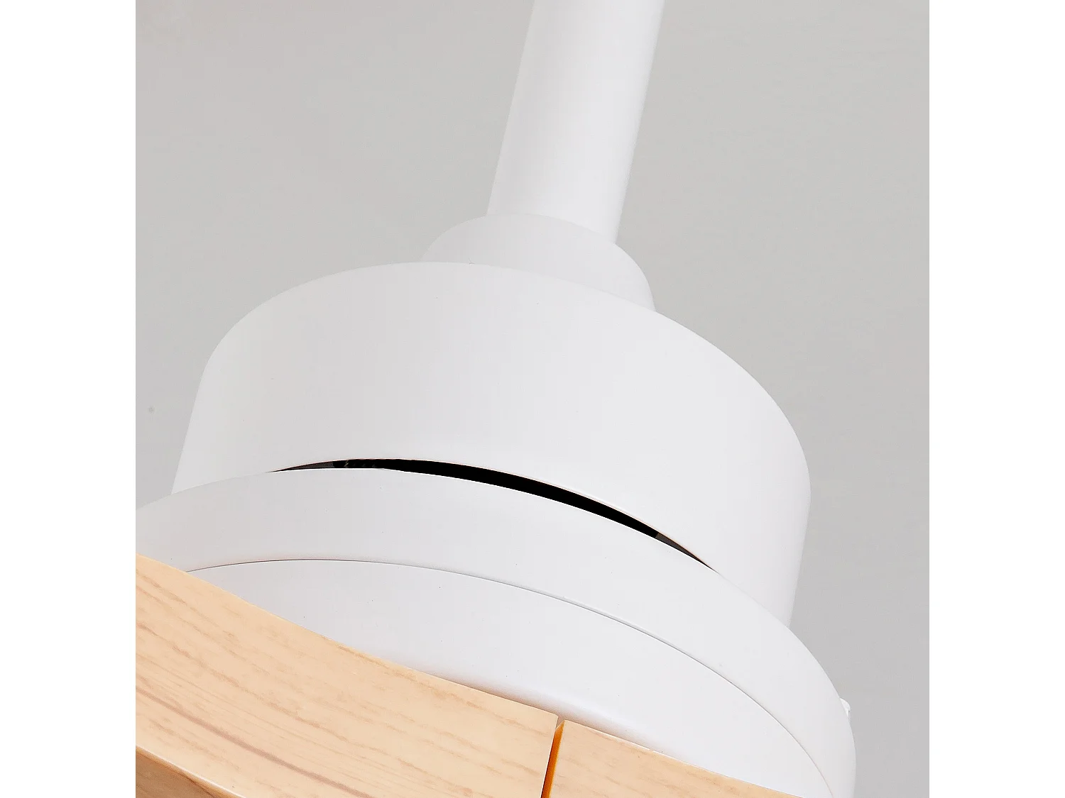 Ventilateur de plafond avec lumière LED intensité variable - Naturel clair, pour intérieur et extérieur