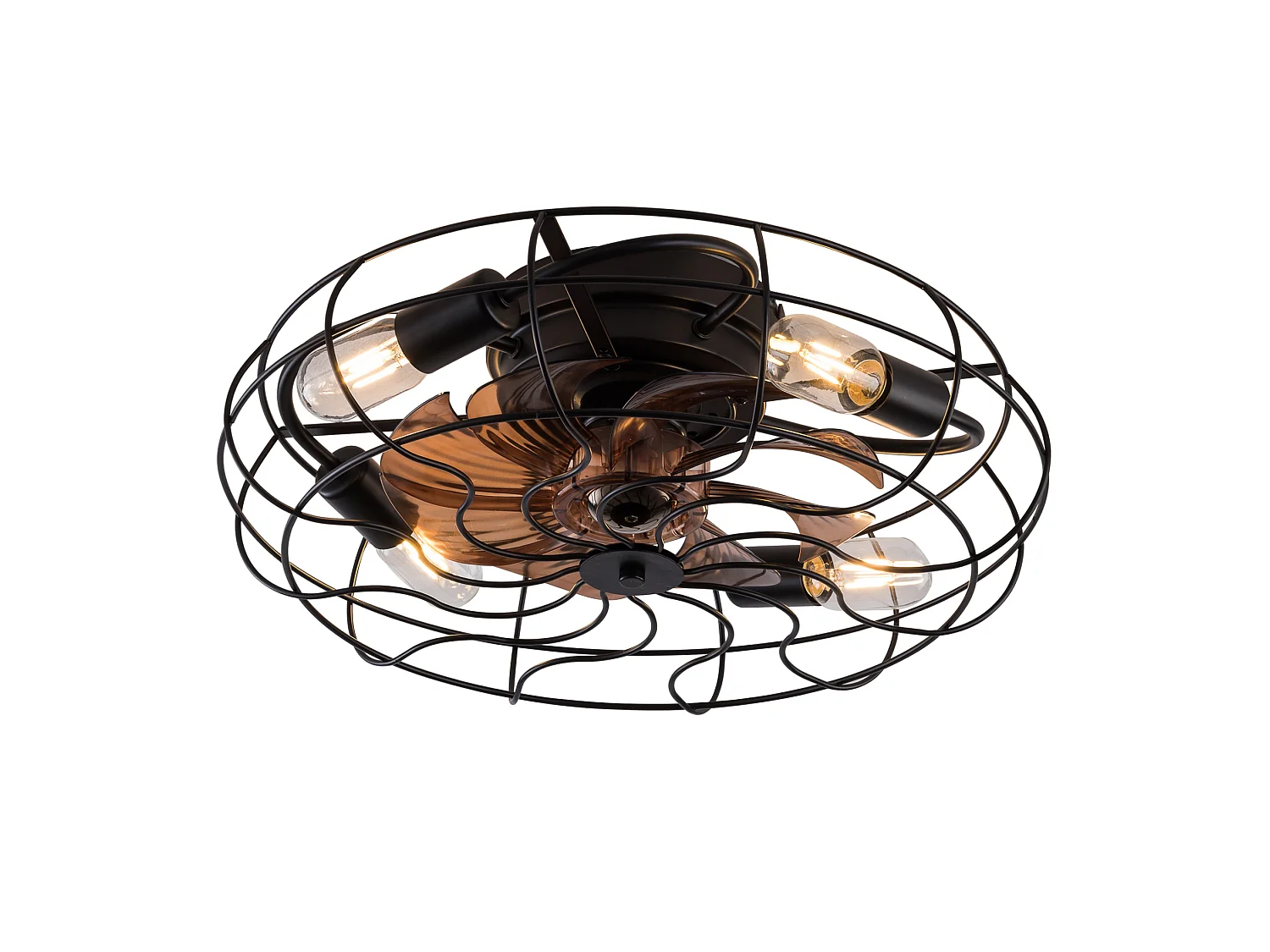 19" inbouwplafondventilator met 6 snelheden - kooiframe