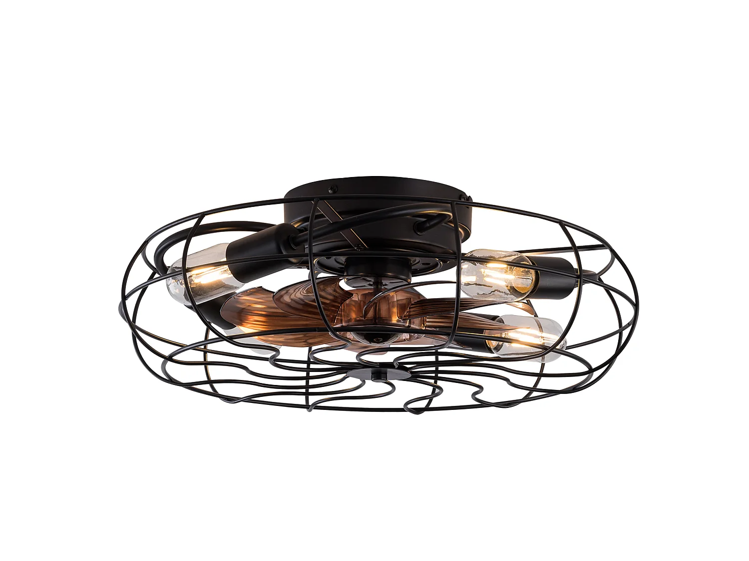 19" inbouwplafondventilator met 6 snelheden - kooiframe