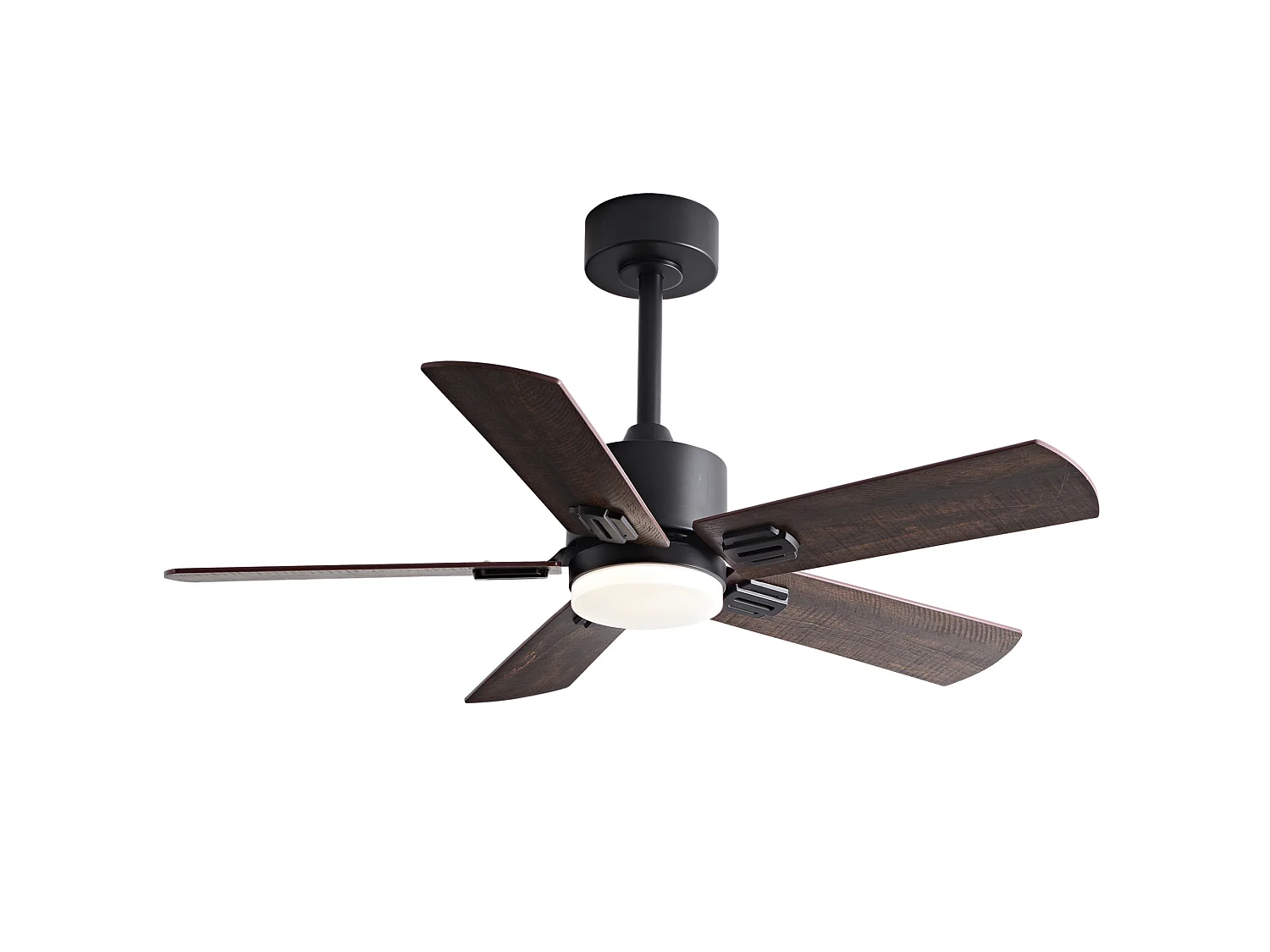 Ventilateur de plafond de 42 pouces avec éclairage, télécommande et moteur silencieux