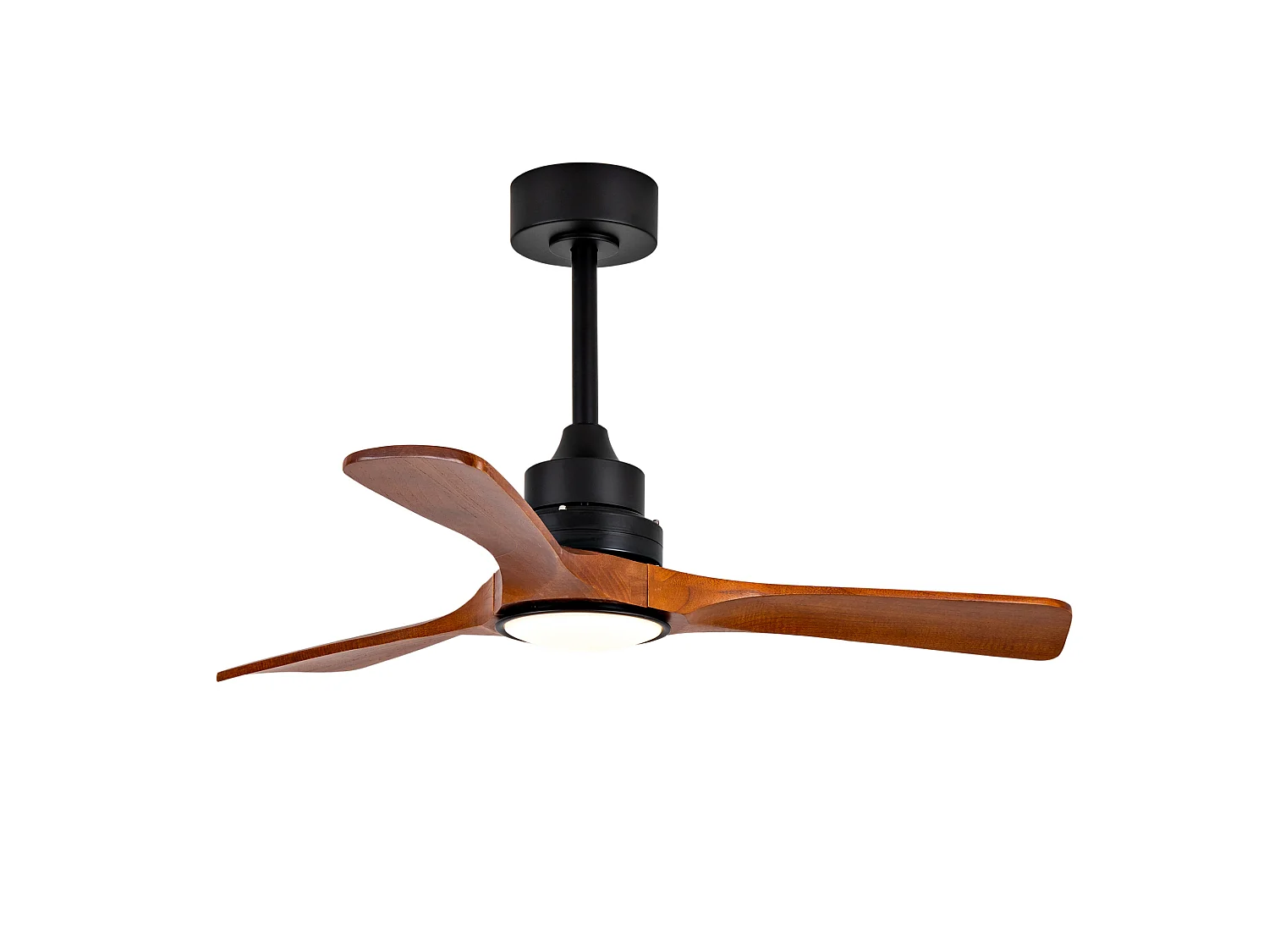 Ventilateur de plafond de 42" avec éclairage, télécommande et silencieux - Pour d'été et d'hiver