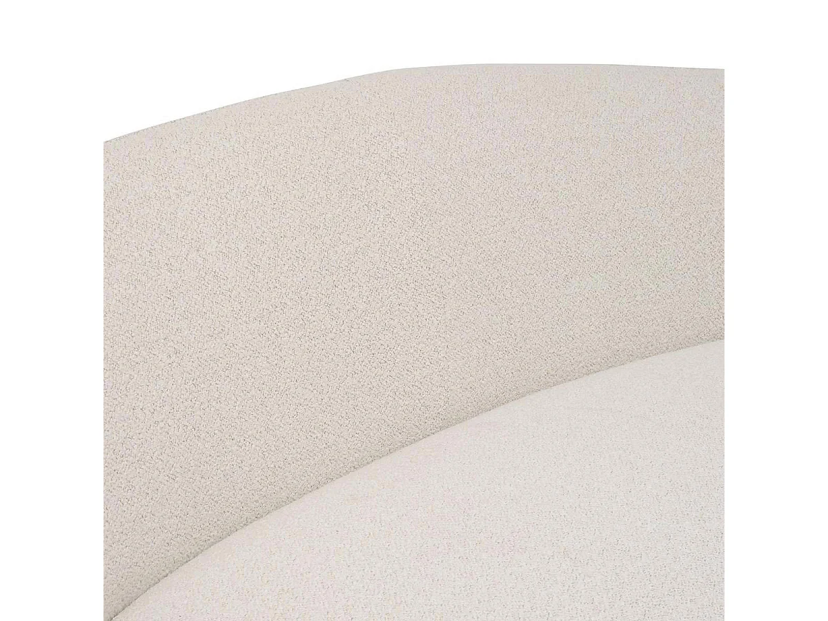 Canapé 2 Places Design "Nesky" 192cm Blanc