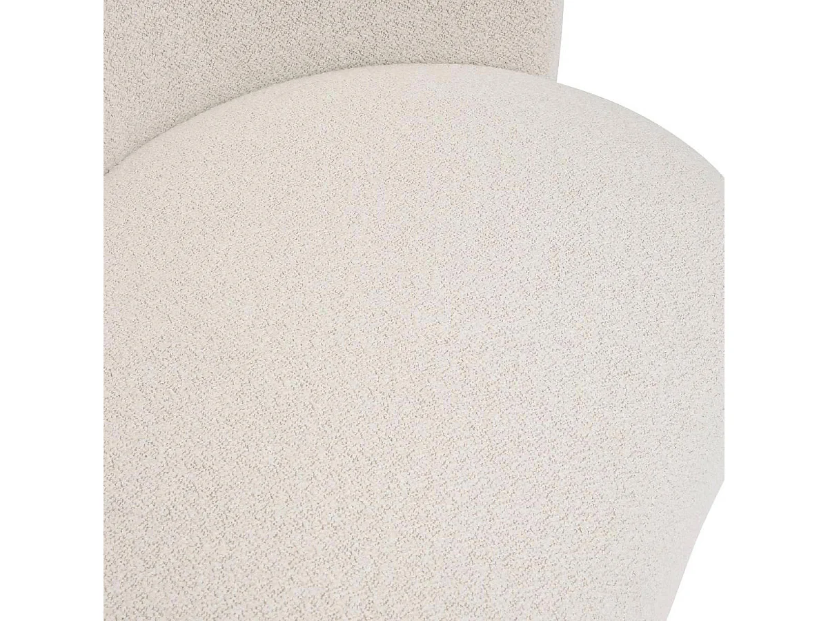 Canapé 2 Places Design "Nesky" 192cm Blanc