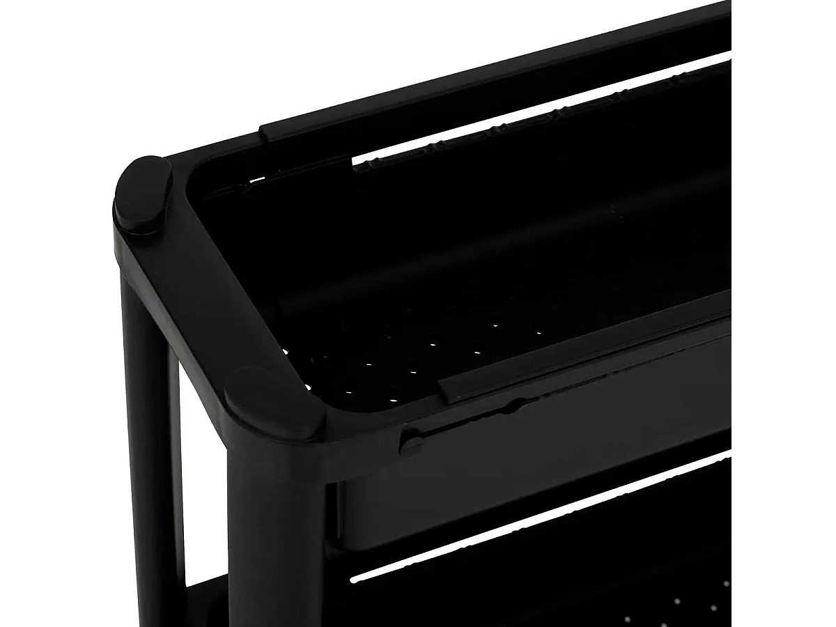 Desserte de Cuisine Extensible "Resserre" 78cm Noir